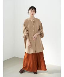earth music&ecology | レーヨンイージーケアシャツ（チュニック）＊(Tシャツ/カットソー)