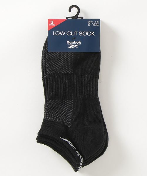 Reebok（リーボック）の「アクティブ ファウンデーション ローカット ソックス 3足組 / Active Foundation Low-Cut Socks 3 Pairs（ソックス/靴下・メンズ・ホワイト/ブラック/ホワイト×ネイビー・SMALL/MEDIUM/LARGE/X-LARGE）」の7枚目の写真