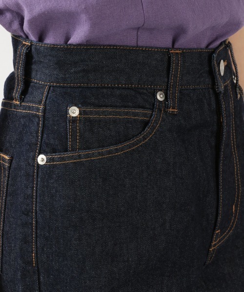 LOWRYS FARM(ローリーズファーム)の「CONEフレアパンツ 889419(デニムパンツ・レディース・ネイビー/ブルー/チャコールグレー・LARGE/MEDIUM)」の16枚目の写真