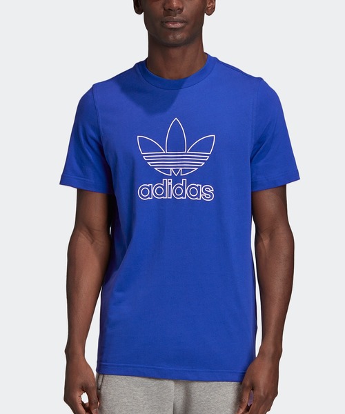 セール トレフォイルロゴ アウトライン Tシャツ アディダスオリジナルス Tシャツ カットソー Adidas アディダス のファッション通販 Zozotown