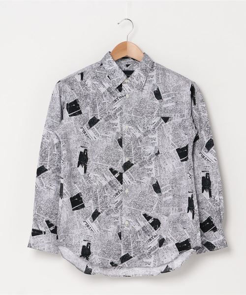 UNION STATION（ユニオンステーション）の「アートプリントシャツ[JAPAN FABRIC]（シャツ/ブラウス・レディース・その他1/その他2・FREE）」の2枚目の写真