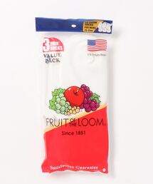 FRUIT OF THE LOOM（フルーツオブザルーム）の「スニーカー丈 無地ソックス / 3足セット / リーズナブル / シンプル / モノトーン（ソックス/靴下）」