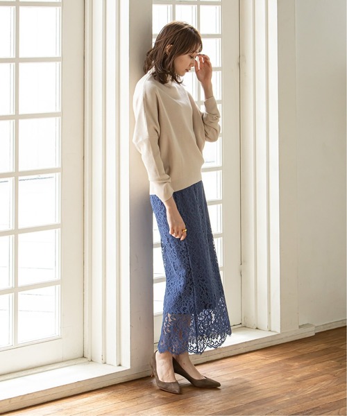 Noble（ノーブル）の「Ry/Nyドルマンリブニットプルオーバー◇（ニット  