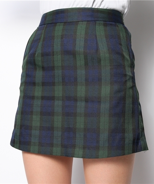 Chico（チコ）の「チェックボックスSK（スカート・レディース・ダークグリーン・FREE）」の6枚目の写真