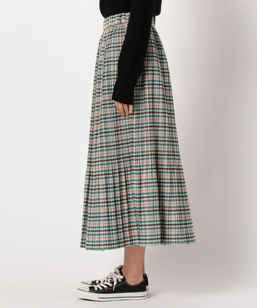 fredy repit(フレディレピ)の「チェックプリーツロングスカート(スカート・レディース・ベージュ系その他/グリーン系その他・36/38)」の19枚目の写真