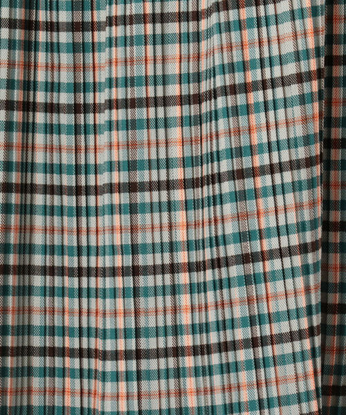 fredy repit(フレディレピ)の「チェックプリーツロングスカート(スカート・レディース・ベージュ系その他/グリーン系その他・36/38)」の17枚目の写真