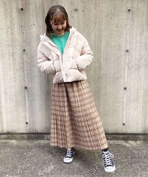 fredy repit(フレディレピ)の「チェックプリーツロングスカート(スカート・レディース・ベージュ系その他/グリーン系その他・36/38)」の18枚目の写真