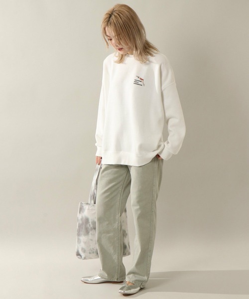 セール】裏起毛コミックプリントスウェット（スウェット）｜notch