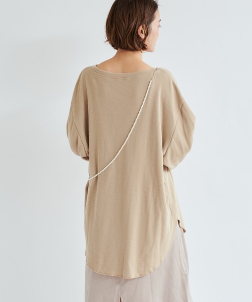 DouDou(ドゥドゥ)の「ワッシャービンテージセットワンピース(ワンピース・レディース・チャコールグレー/ベージュ・FREE)」の20枚目の写真