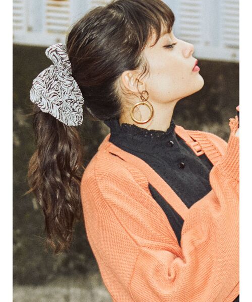 jouetie（ジュエティ）の「BIGシュシュ（シュシュ・レディース・ライトブルー/その他1/その他2/パープル・FREE）」の3枚目の写真