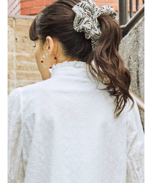 jouetie（ジュエティ）の「BIGシュシュ（シュシュ・レディース・ライトブルー/その他1/その他2/パープル・FREE）」の6枚目の写真