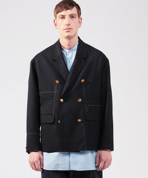 TOMORROWLAND （トゥモローランド）の「ウールホップサック 6Bダブル