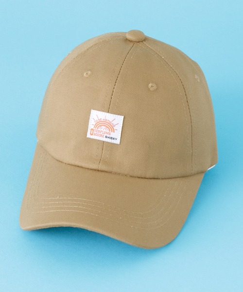 SHISKY（シスキー）の「SHISKY / シスキー ワークテイスト ネームワッペン キャップ キッズ（キャップ・キッズ・ブラック/カーキ/ブラウン/ベージュ/ブルー系その他/ネイビー/インディゴブルー/モカ・54cm/56cm/52cm）」の4枚目の写真