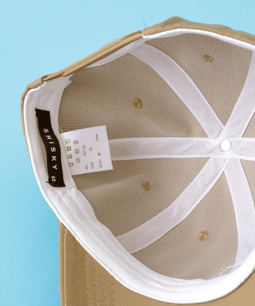 SHISKY（シスキー）の「SHISKY / シスキー ワークテイスト ネームワッペン キャップ キッズ（キャップ・キッズ・ブラック/カーキ/ブラウン/ベージュ/ブルー系その他/ネイビー/インディゴブルー/モカ・54cm/56cm/52cm）」の12枚目の写真