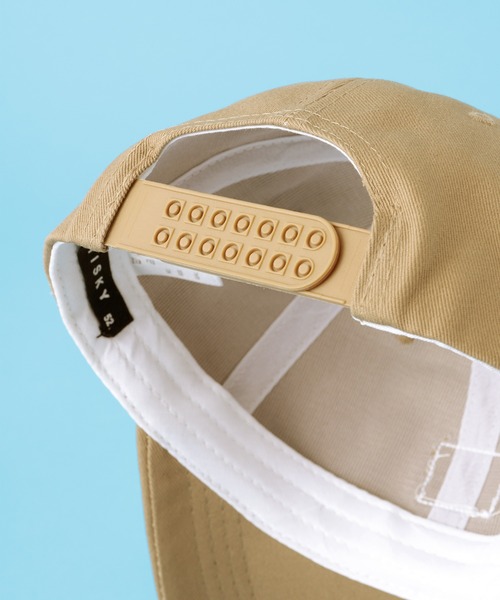 SHISKY（シスキー）の「SHISKY / シスキー ワークテイスト ネームワッペン キャップ キッズ（キャップ・キッズ・ブラック/カーキ/ブラウン/ベージュ/ブルー系その他/ネイビー/インディゴブルー/モカ・54cm/56cm/52cm）」の10枚目の写真