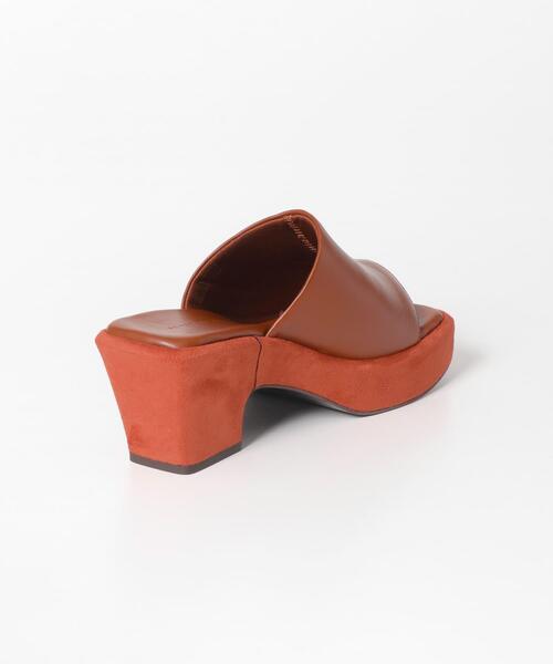 SENSE OF PLACE by URBAN RESEARCH(センスオブプレイスバイアーバンリサーチ)の「クッションソールサボサンダル(その他シューズ・レディース・ブラック/イエロー/ライトブラウン・LARGE/MEDIUM/SMALL)」の7枚目の写真