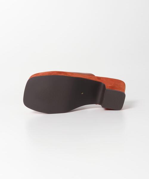 SENSE OF PLACE by URBAN RESEARCH(センスオブプレイスバイアーバンリサーチ)の「クッションソールサボサンダル(その他シューズ・レディース・ブラック/イエロー/ライトブラウン・LARGE/MEDIUM/SMALL)」の9枚目の写真