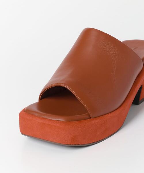 SENSE OF PLACE by URBAN RESEARCH(センスオブプレイスバイアーバンリサーチ)の「クッションソールサボサンダル(その他シューズ・レディース・ブラック/イエロー/ライトブラウン・LARGE/MEDIUM/SMALL)」の11枚目の写真