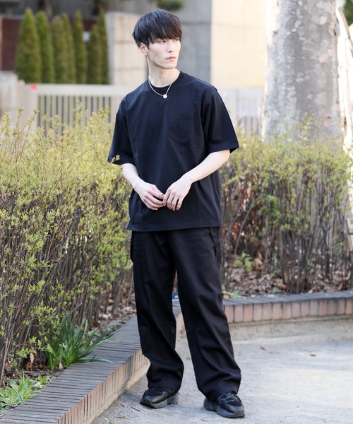 TopIsm（トップイズム）の「【2021】 サスペンダー付コットンワイドパンツ（チノパンツ・メンズ・ブラック/ライトグレー/ベージュ/モカ・M/L）」の10枚目の写真