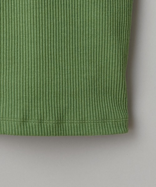 CIAOPANIC(チャオパニック)の「パット付きスクエアタンクトップ(タンクトップ・レディース・チャコールグレー/ラベンダー/グリーン/オフホワイト・FREE)」の9枚目の写真