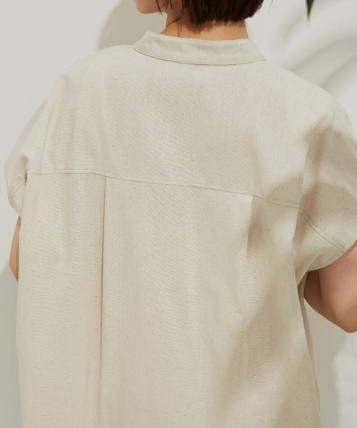 Auntie Rosa Holiday（アンティローザホリデー）の「綿麻カフタンロングワンピース（ワンピース・レディース・ブラック/グリーン/アイボリー・FREE）」の17枚目の写真