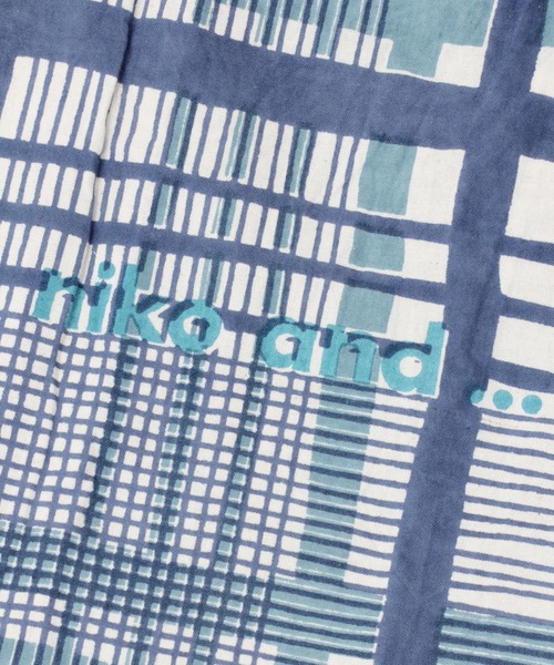 niko and...(ニコアンド)の「オリジナルアフリカン柄エコバッグS(エコバッグ/サブバッグ・レディース・レッド/ブルー/セージグリーン/ライトイエロー・0)」の8枚目の写真