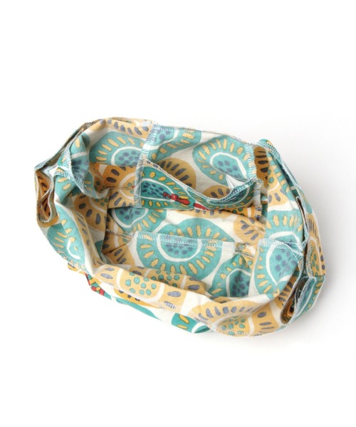 niko and...(ニコアンド)の「オリジナルアフリカン柄エコバッグS(エコバッグ/サブバッグ・レディース・レッド/ブルー/セージグリーン/ライトイエロー・0)」の18枚目の写真