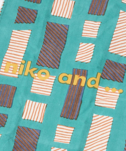 niko and...(ニコアンド)の「オリジナルアフリカン柄エコバッグS(エコバッグ/サブバッグ・レディース・レッド/ブルー/セージグリーン/ライトイエロー・0)」の19枚目の写真