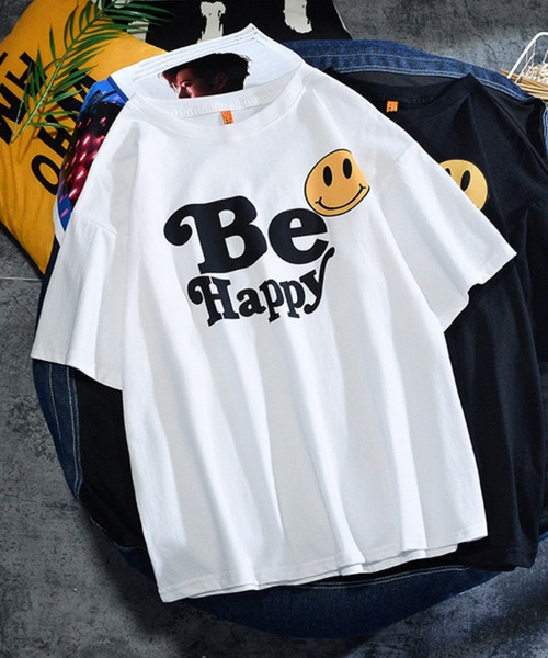 スマイルイラストｔシャツ Tシャツ カットソー Aimoha アイモハ のファッション トップス セール