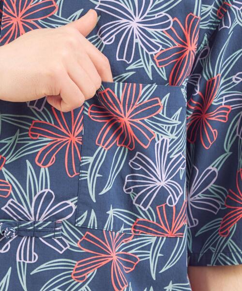 reyn spooner（レインスプーナー）の「OLT 別注 [ レインスプーナー ] reyn spooner チャイナボタン 半袖 シャツ（シャツ/ブラウス・メンズ・ダークグレー/コバルトブルー・S/M/L/XL）」の12枚目の写真