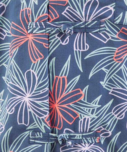 reyn spooner（レインスプーナー）の「OLT 別注 [ レインスプーナー ] reyn spooner チャイナボタン 半袖 シャツ（シャツ/ブラウス・メンズ・ダークグレー/コバルトブルー・S/M/L/XL）」の4枚目の写真