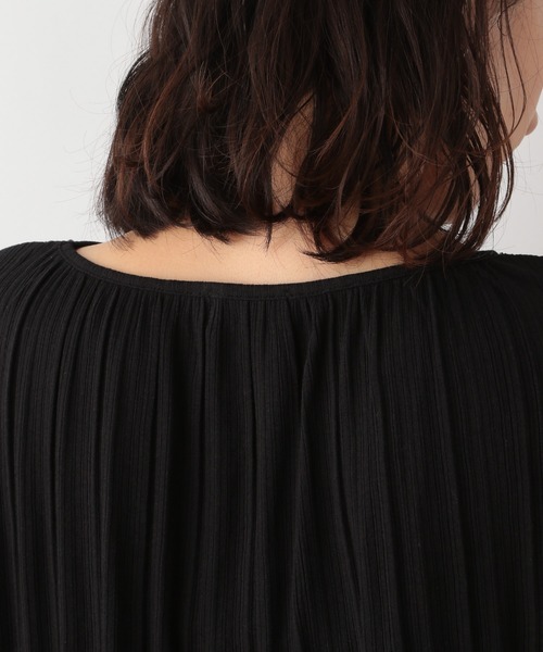 LEPSIM（レプシィム）の「ハリヌキリブドルマンプルオーバー　936283（Tシャツ/カットソー・レディース・ブラック/レッド/グリーン/アイボリー・FREE）」の12枚目の写真