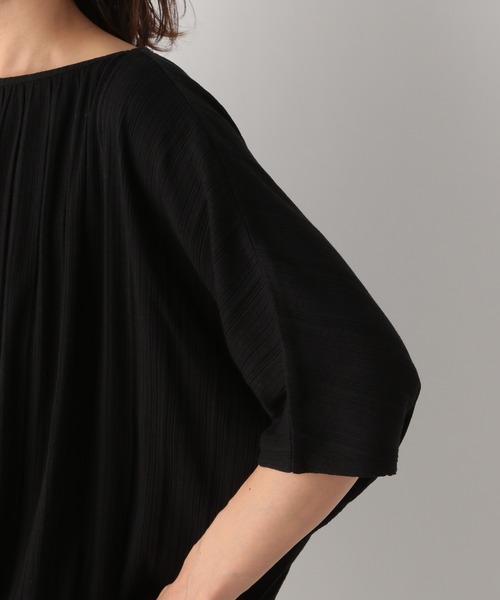 LEPSIM（レプシィム）の「ハリヌキリブドルマンプルオーバー　936283（Tシャツ/カットソー・レディース・ブラック/レッド/グリーン/アイボリー・FREE）」の14枚目の写真