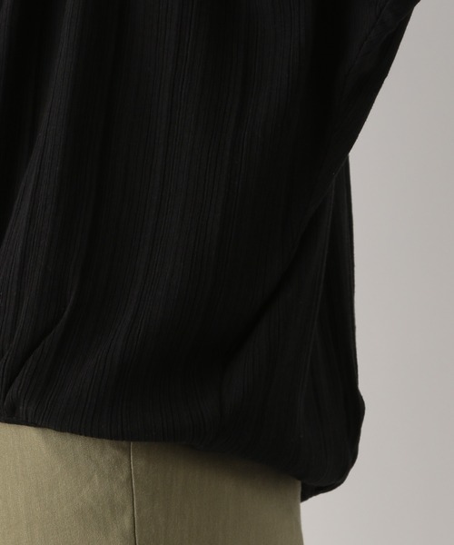 LEPSIM（レプシィム）の「ハリヌキリブドルマンプルオーバー　936283（Tシャツ/カットソー・レディース・ブラック/レッド/グリーン/アイボリー・FREE）」の15枚目の写真