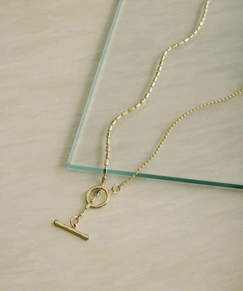 KBF+（ケービーエフプラス）の「KBF+　2WAYロングチェーンネックレス（ネックレス・レディース・シルバー/ゴールド・ONE）」の3枚目の写真