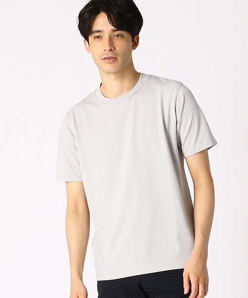 COMME CA ISM（コムサイズム）の「ジャケットイン　Tシャツ（Tシャツ/カットソー・メンズ・ホワイト/ライトグレー/ブラック/ネイビー・SMALL/MEDIUM/LARGE/X-LARGE）」の4枚目の写真