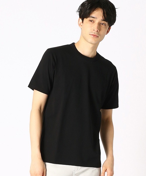 COMME CA ISM（コムサイズム）の「ジャケットイン　Tシャツ（Tシャツ/カットソー・メンズ・ホワイト/ライトグレー/ブラック/ネイビー・SMALL/MEDIUM/LARGE/X-LARGE）」の3枚目の写真