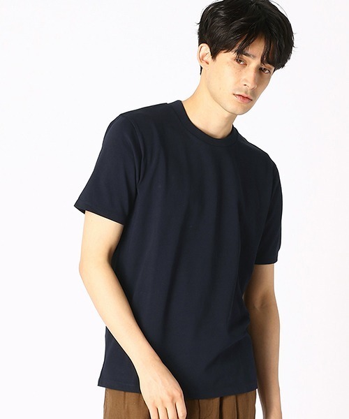 COMME CA ISM（コムサイズム）の「ジャケットイン　Tシャツ（Tシャツ/カットソー・メンズ・ホワイト/ライトグレー/ブラック/ネイビー・SMALL/MEDIUM/LARGE/X-LARGE）」の9枚目の写真