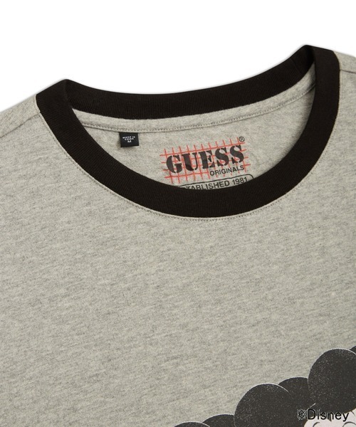 Guess(ゲス)の「GUESS/ゲス GUESS・DISNEY EX TE1 Tシャツ 半袖(Tシャツ/カットソー・メンズ・ブラック/グレー・L/M/XL)」の4枚目の写真