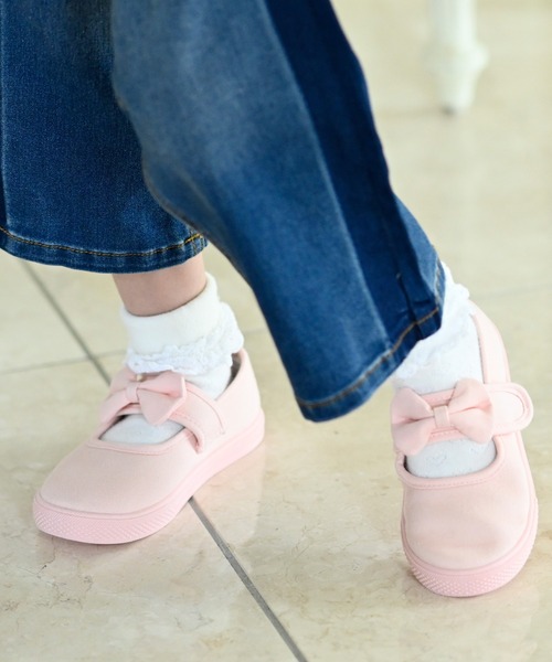 コットンリボンシューズ