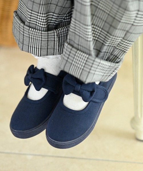 コットンリボンシューズ