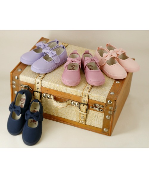 コットンリボンシューズ