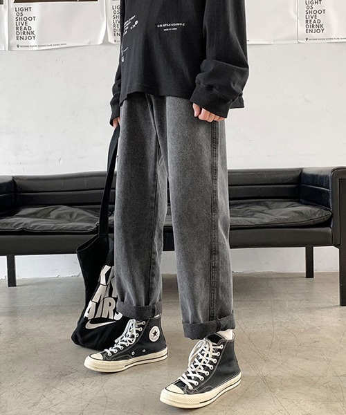 neos（ネオス）の「【neos -addictive design-】ルーズシルエット セミワイド ペインター デニム パンツ（デニムパンツ・メンズ・ブルー/ブラック・LARGE/MEDIUM/X-LARGE）」の18枚目の写真