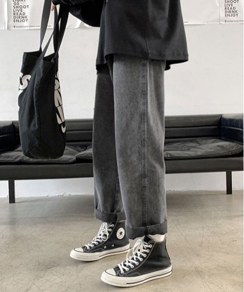 neos（ネオス）の「【neos -addictive design-】ルーズシルエット セミワイド ペインター デニム パンツ（デニムパンツ・メンズ・ブルー/ブラック・LARGE/MEDIUM/X-LARGE）」の6枚目の写真