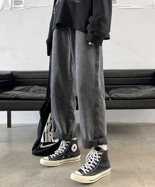 neos（ネオス）の「【neos -addictive design-】ルーズシルエット セミワイド ペインター デニム パンツ（デニムパンツ・メンズ・ブルー/ブラック・LARGE/MEDIUM/X-LARGE）」の11枚目の写真