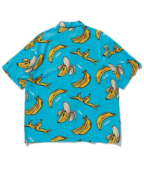 XLARGE（エクストララージ）の「XLARGE×CARNIVAL BKK BANANA PEELED SHIRT（シャツ/ブラウス・メンズ・ライトブルー/ブラック・S/M/L/XL）」の3枚目の写真