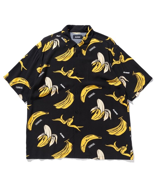 XLARGE（エクストララージ）の「XLARGE×CARNIVAL BKK BANANA PEELED SHIRT（シャツ/ブラウス・メンズ・ライトブルー/ブラック・S/M/L/XL）」の8枚目の写真