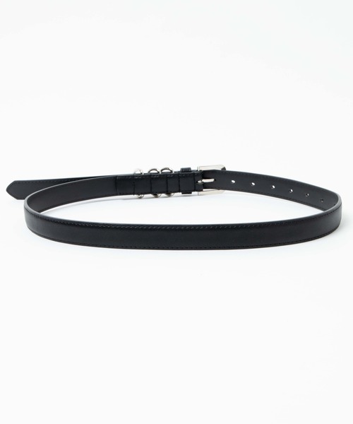 LUCY(ルーシー)の「LUCY/METAL LOOP DRESS BELT(ベルト・メンズ・ブラック/その他1・FREE)」の4枚目の写真