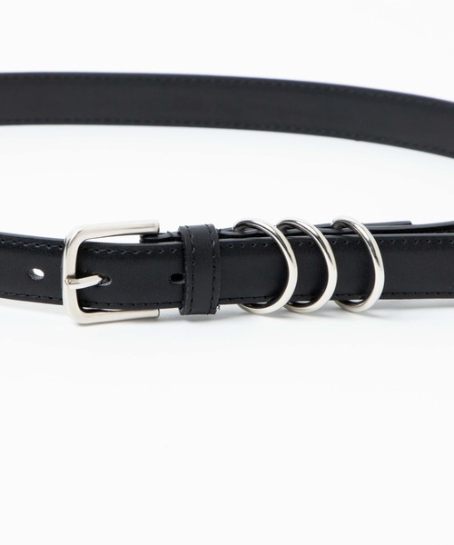 LUCY(ルーシー)の「LUCY/METAL LOOP DRESS BELT(ベルト・メンズ・ブラック/その他1・FREE)」の7枚目の写真