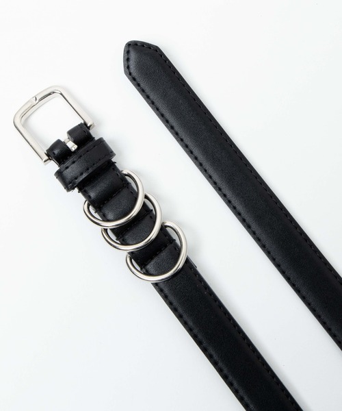 LUCY(ルーシー)の「LUCY/METAL LOOP DRESS BELT(ベルト・メンズ・ブラック/その他1・FREE)」の9枚目の写真